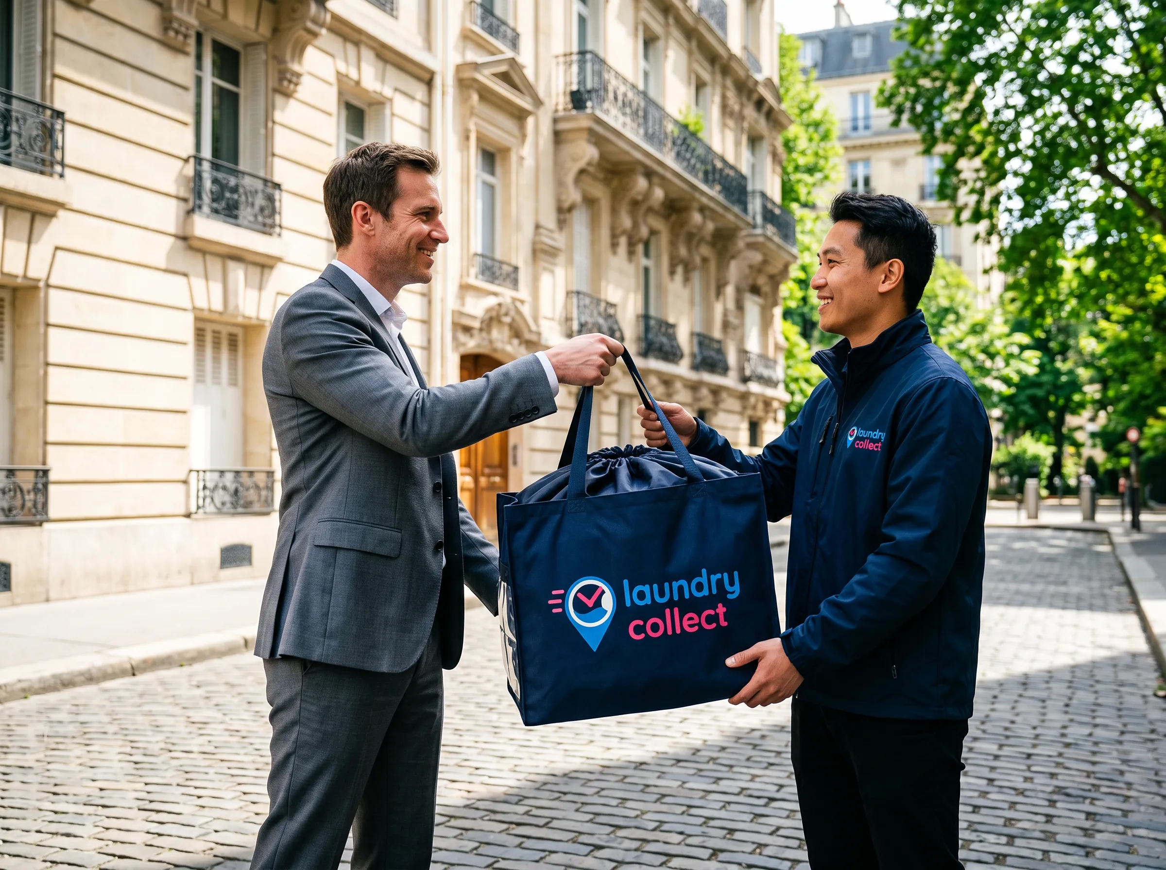 Neatly folded clothes — Laundrypickup Paris